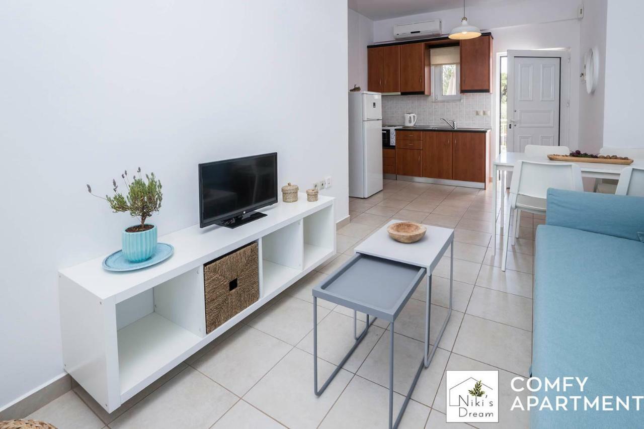 Nikis Dream Comfy Apartments Hriszí Aktí Haniá Kültér fotó