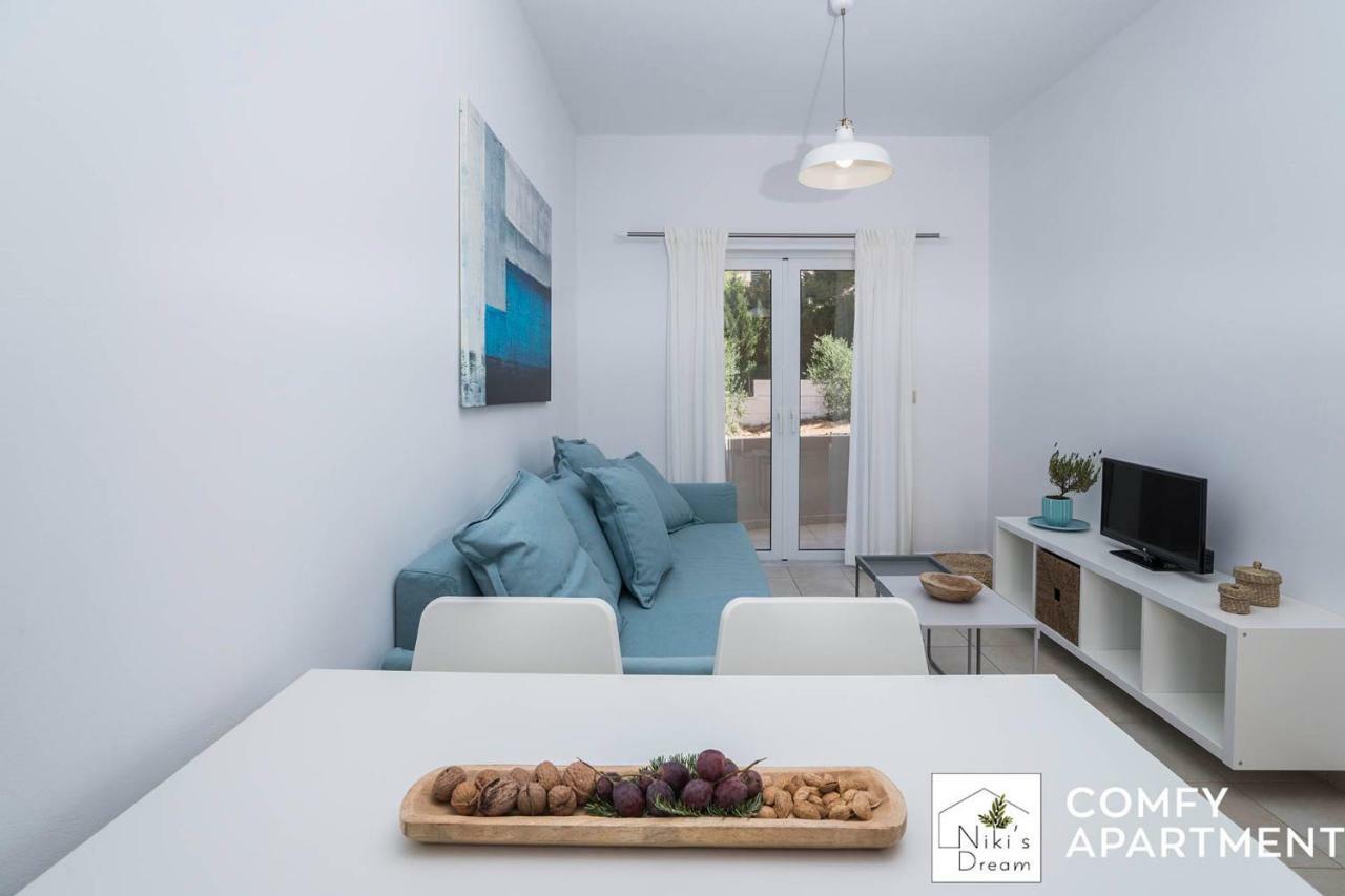 Nikis Dream Comfy Apartments Hriszí Aktí Haniá Kültér fotó
