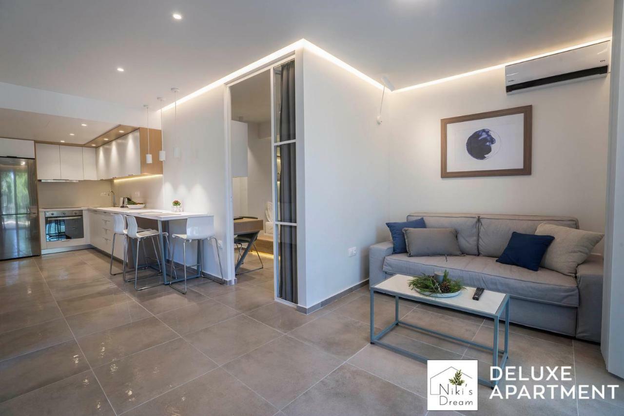 Nikis Dream Comfy Apartments Hriszí Aktí Haniá Kültér fotó