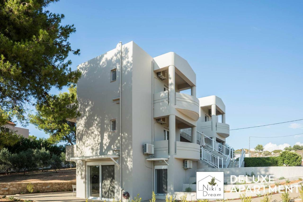 Nikis Dream Comfy Apartments Hriszí Aktí Haniá Kültér fotó
